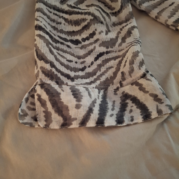 Alfred Dunner Women's Animal Print Blouse - Picture 4 of 8